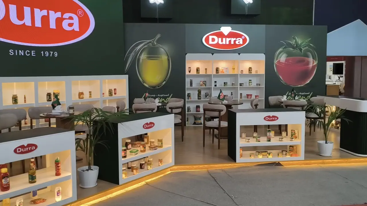 The Durra stand as built on site by KO DESIGN